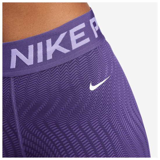 Nike Γυναικείο σορτς-κολάν Pro Mid-Rise 3'' Printed Shorts